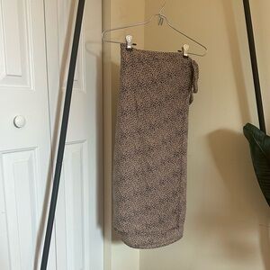 Small Cheetah Print Wrap Skirt